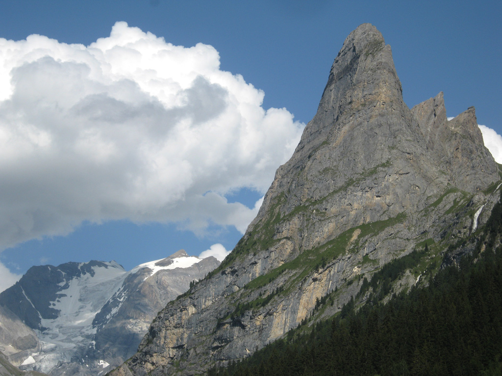 aiguille de la vanoise et grande casse 3855m