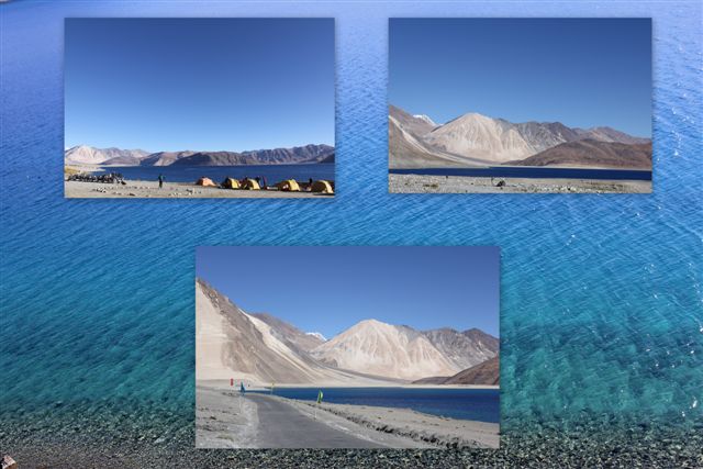 Des rives du Pangong Tso à Chumathang