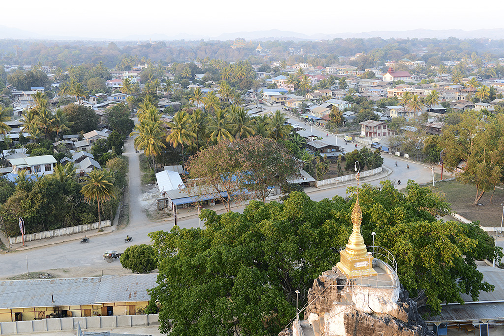 Loikaw, capitale de l'état Kayah