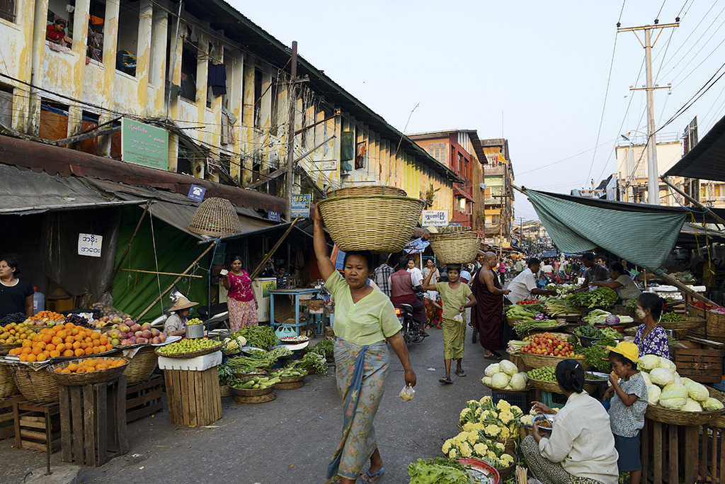 Mawlamyine, les états Mon et Karen