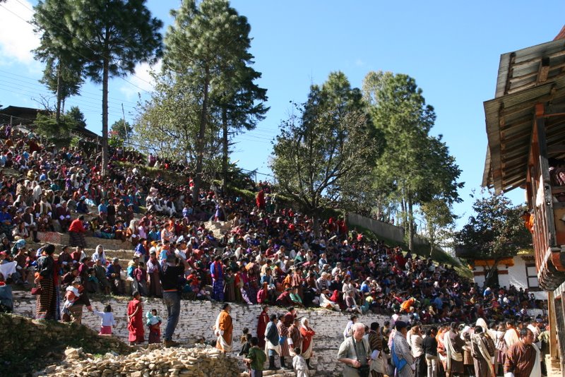 Une fois encore, les villageois se sont déplacés en masse - Bumthang