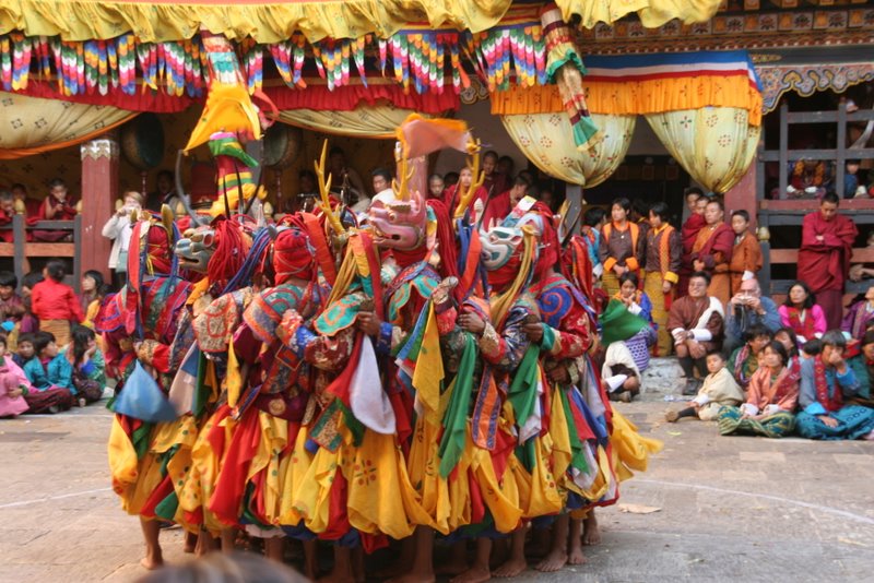 Festival haut en couleurs - Direction le Bhoutan et ses festivals