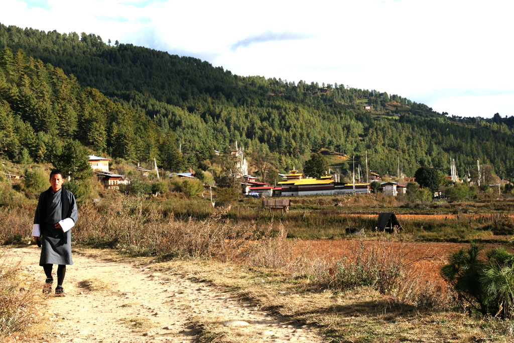 Le Dzong au petit matin - De Tongsa à  Mongar (1700 m)