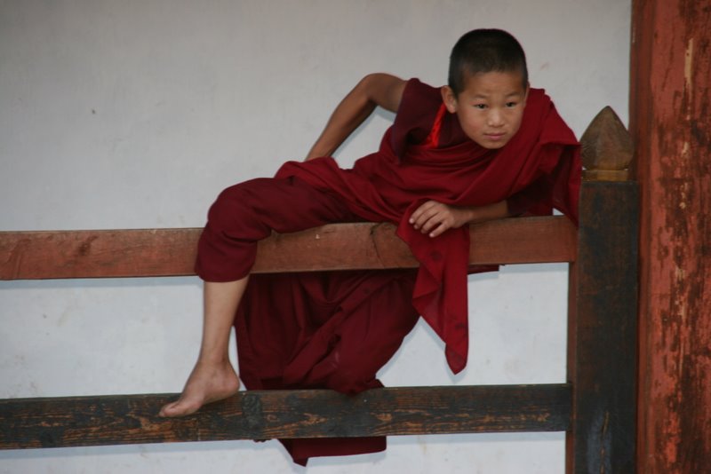 Sur les gradins du stade, les bhoutanais sont attentifs - Thimphu, Punakha et Wangdi