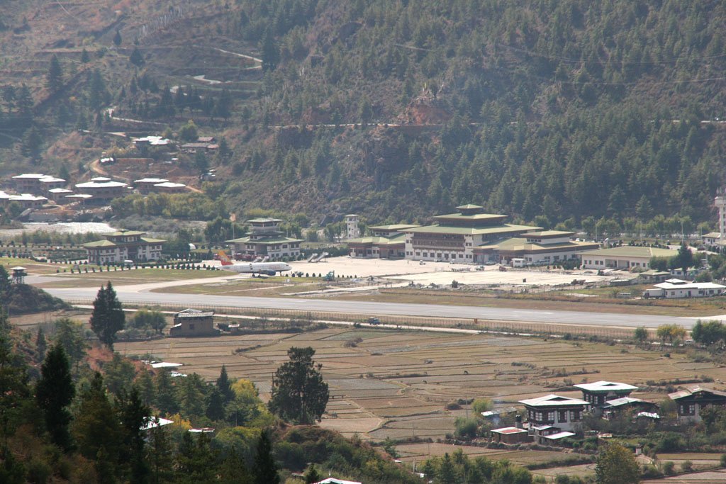 L'aéroport de Paro - Destination Paro