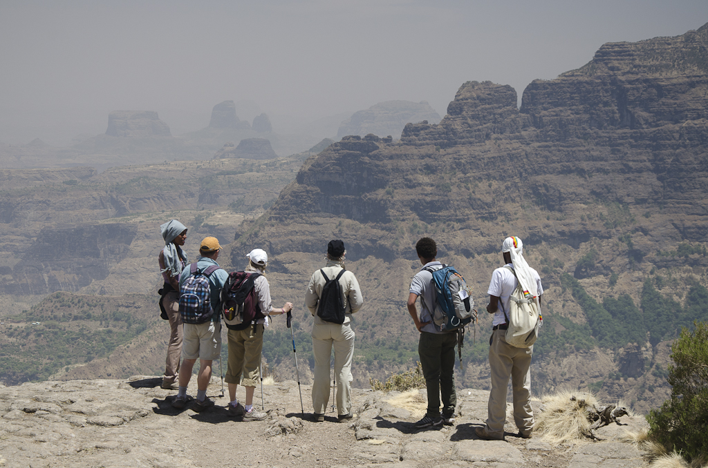 Montagnes du Simien, entre Sankaber et la cascade de Jinbar