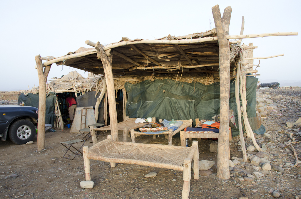 Notre campement à Ahmedila