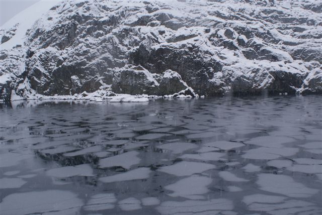 glaces à l'eau