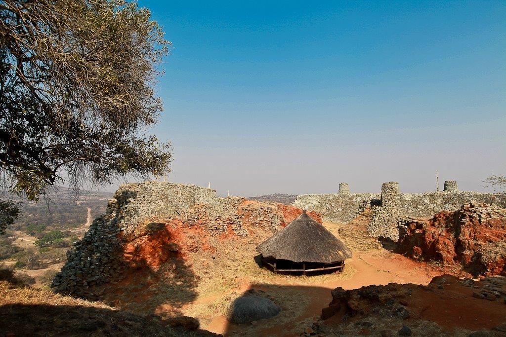 La partie supérieure du palais où les archéologues ont découvert 11 strates successives de constructions