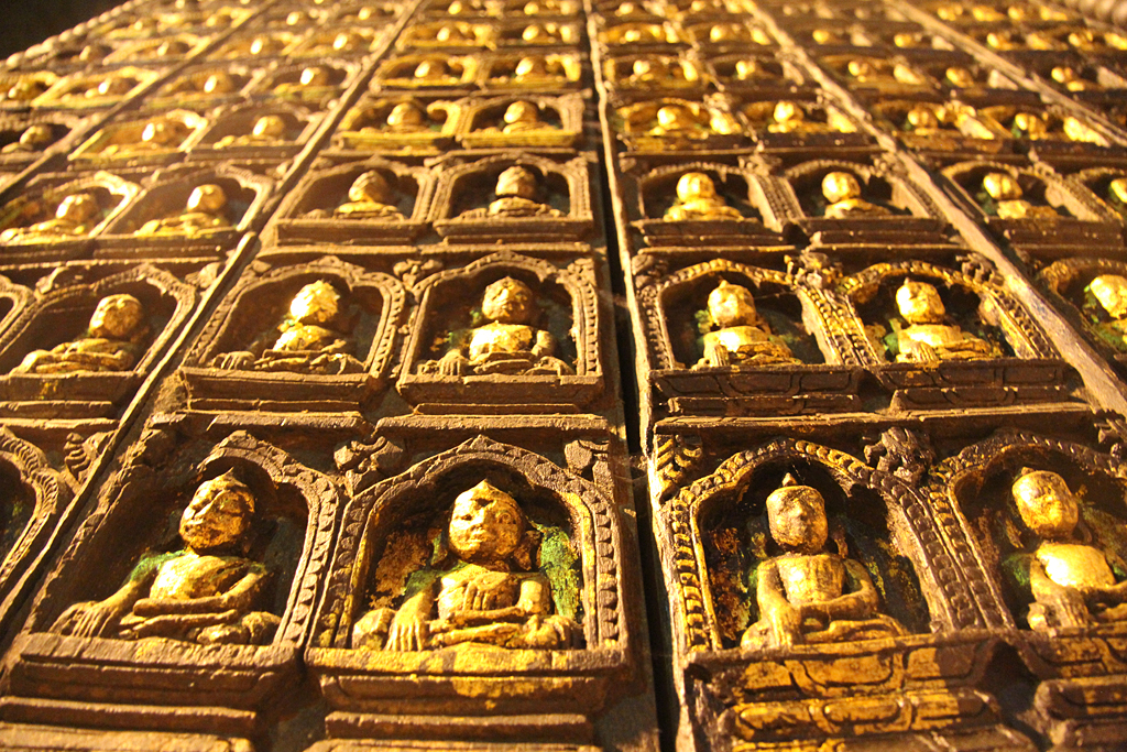 Effigies miniatures du Buddha
