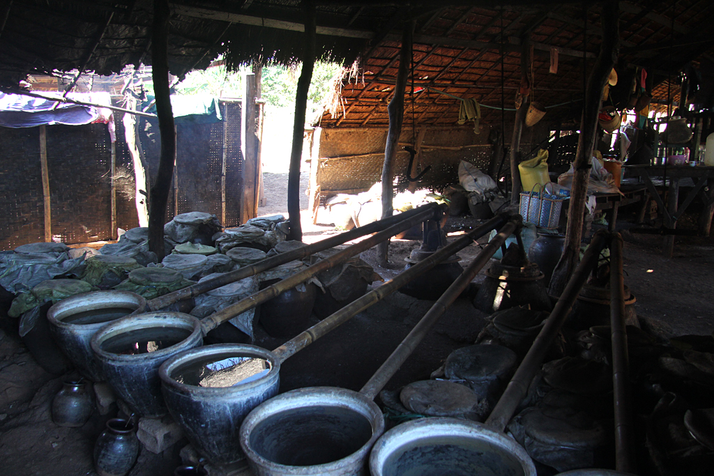 Distillerie d'alcool de riz