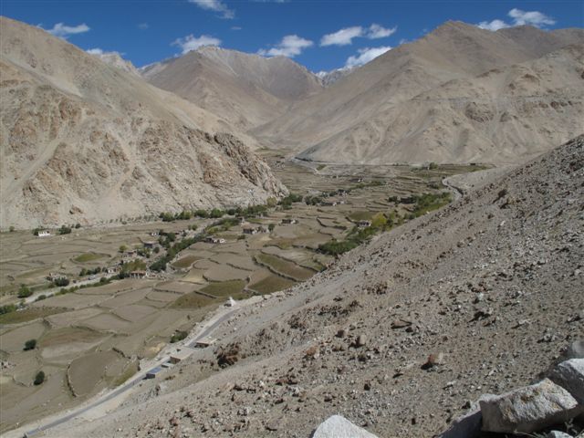 De Leh aux rives du Pangong Tso