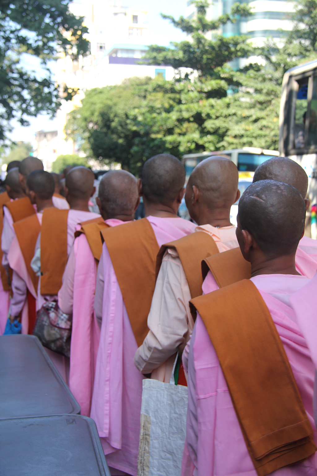 Procession des nonnes