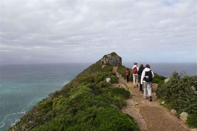 En allant à la pointe de Cape Point