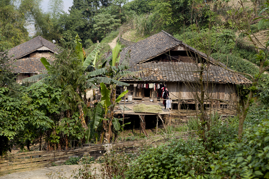 Paysage vers Thanh Tra - Vietnam - Départ du trek