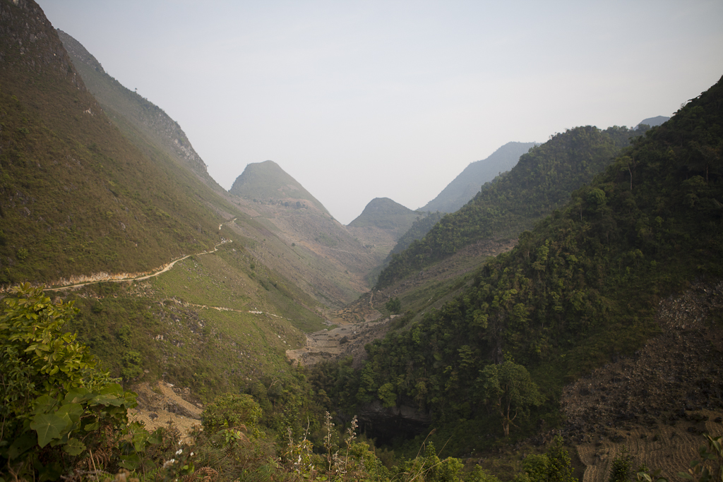 Paysage vers Thanh Tra - Vietnam - Départ du trek