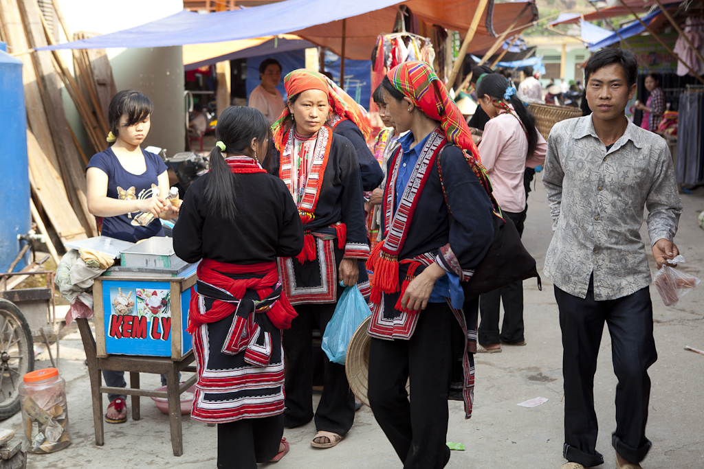 Marché de Vinh Quang - Marché de Hoang Su Phi