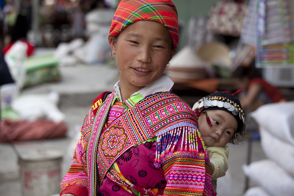 Marché de Vinh Quang - Marché de Hoang Su Phi