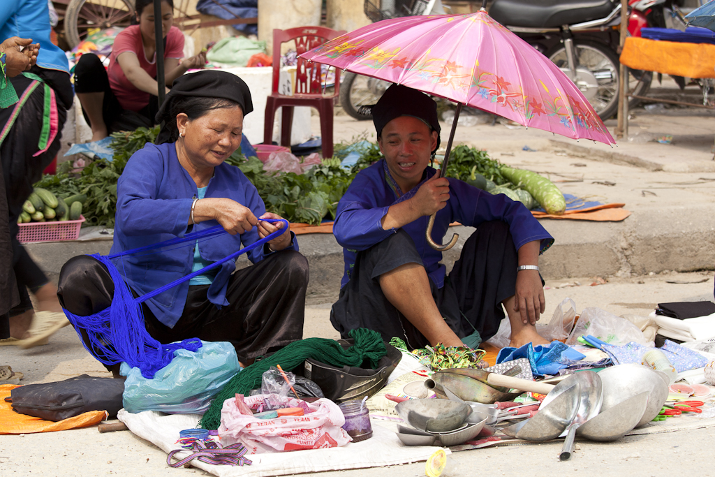 Marché de Vinh Quang - Marché de Hoang Su Phi