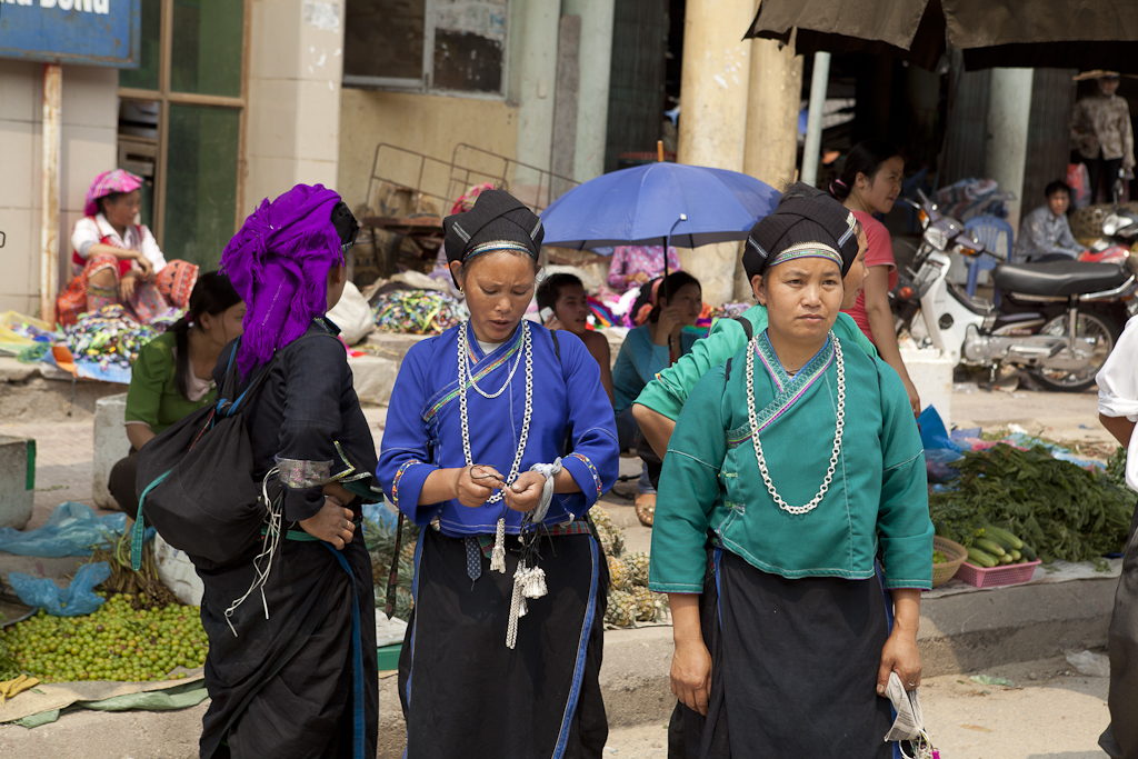 Marché de Vinh Quang - Marché de Hoang Su Phi