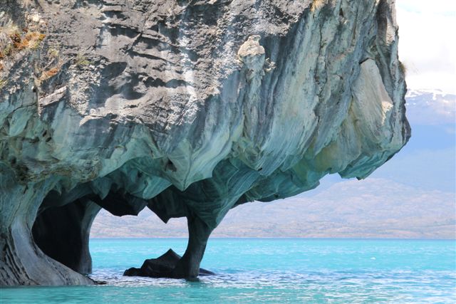 Du glacier Exploradores à Terra Luna