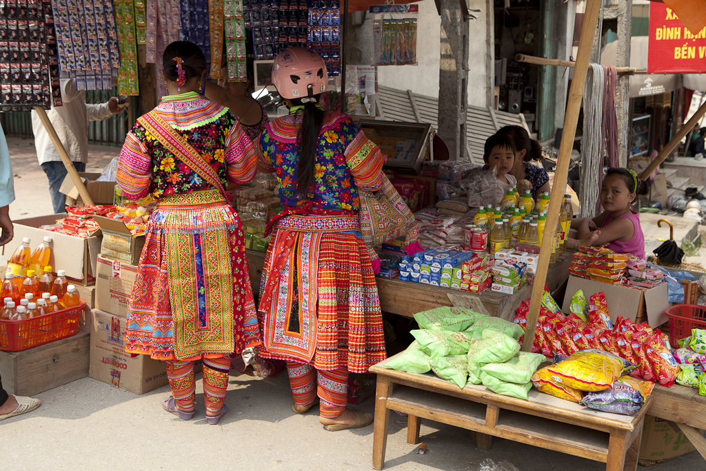 Marché de Vinh Quang - Marché de Hoang Su Phi