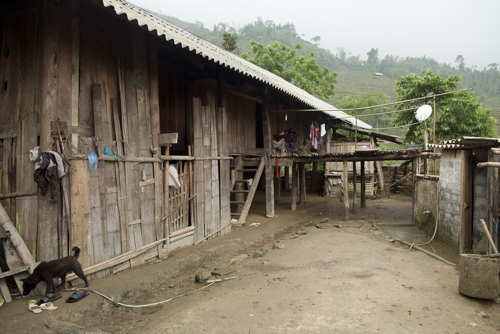 Passage en forêt - Départ du 3ème trek pour Bac Ha