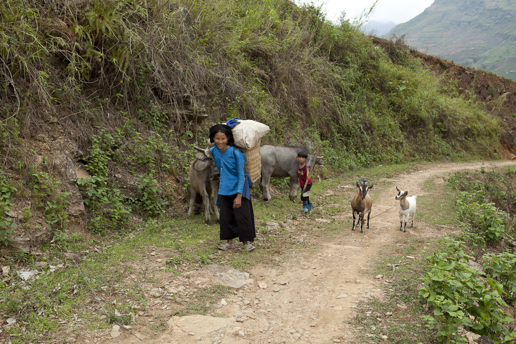 Rencontre sur le chemin - Fin du trek, cap pour Bac Ha