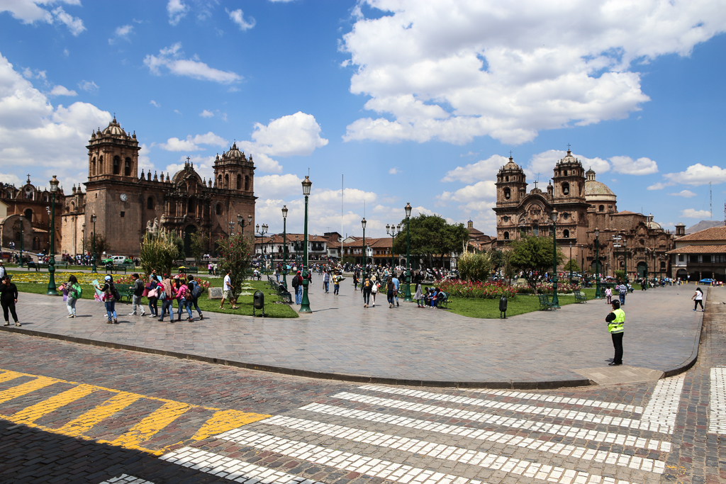 La Place d'Armes - Cusco - Pérou