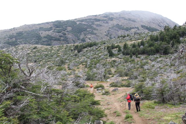 Montée au refuge du San Lorenzo