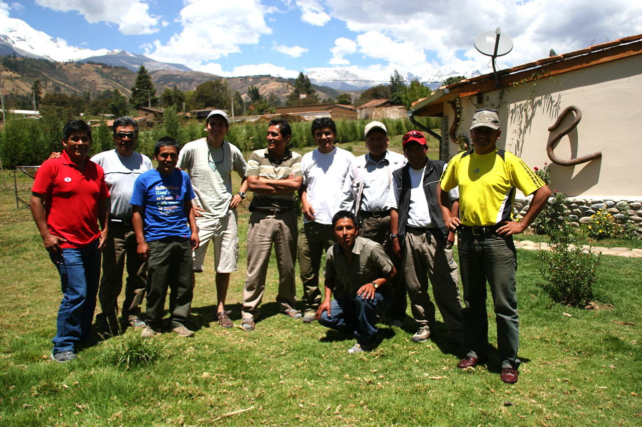 Huascaran depuis Carhuaz, Cordillère Blanche - De Lima à Carhuaz