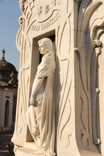 Ambiance dans le cimetière de la Recoleta - Découverte de Buenos Aires