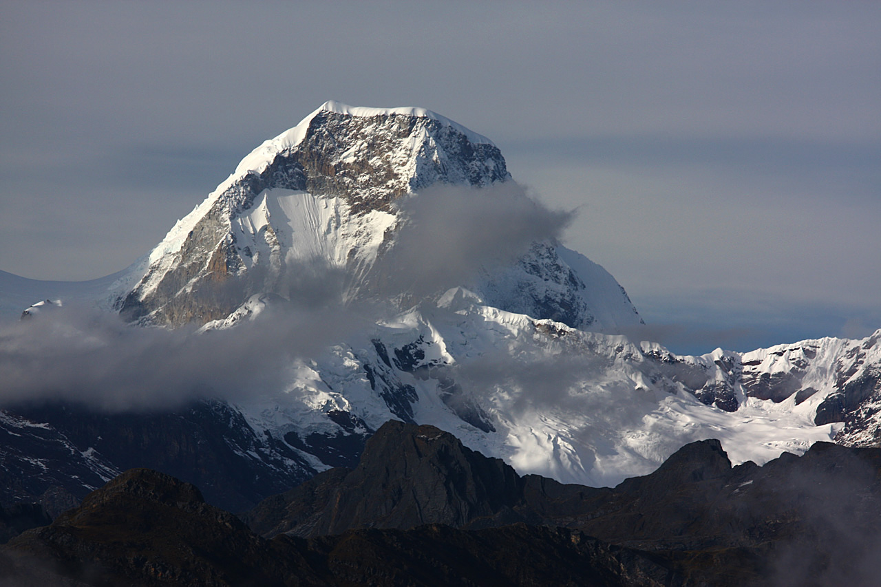 Habitat de la région de Jankapampa, Tour de l'Alpamayo - Trek en direction de Yaino