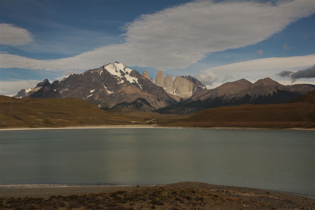 Las Torres depuis la laguna Amarga