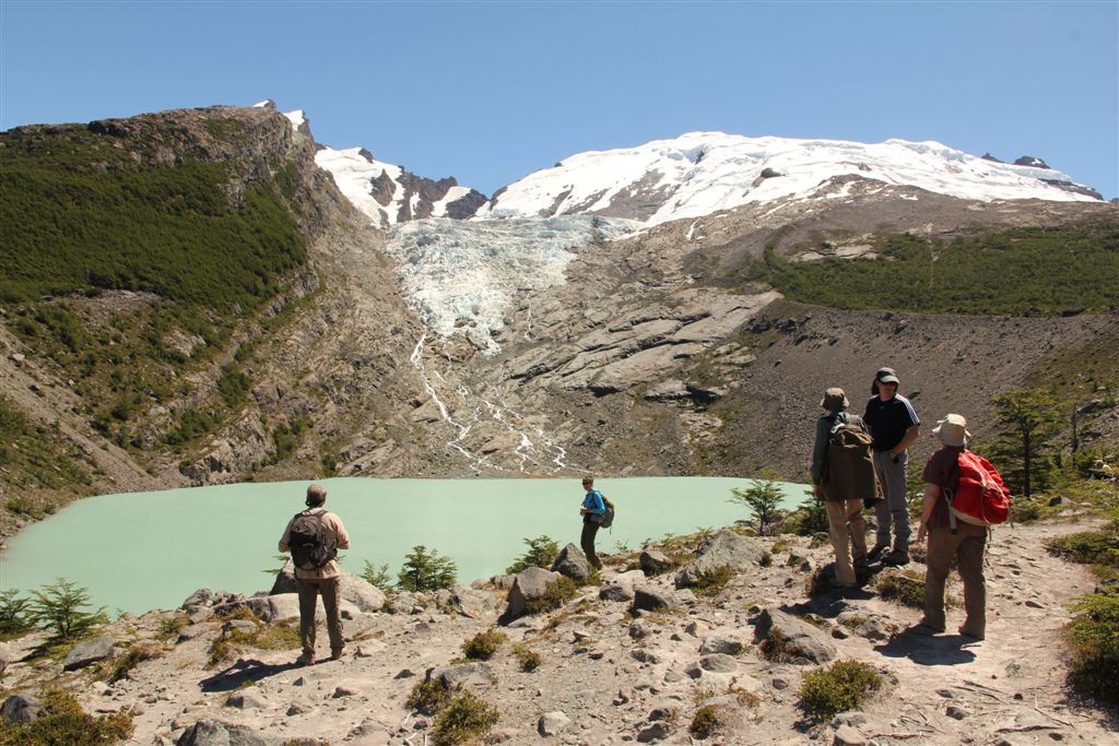 Laguna et glacier Huemul