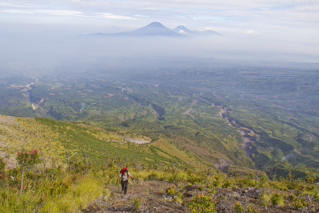 Ascension du volcan Merapi (2911 m)