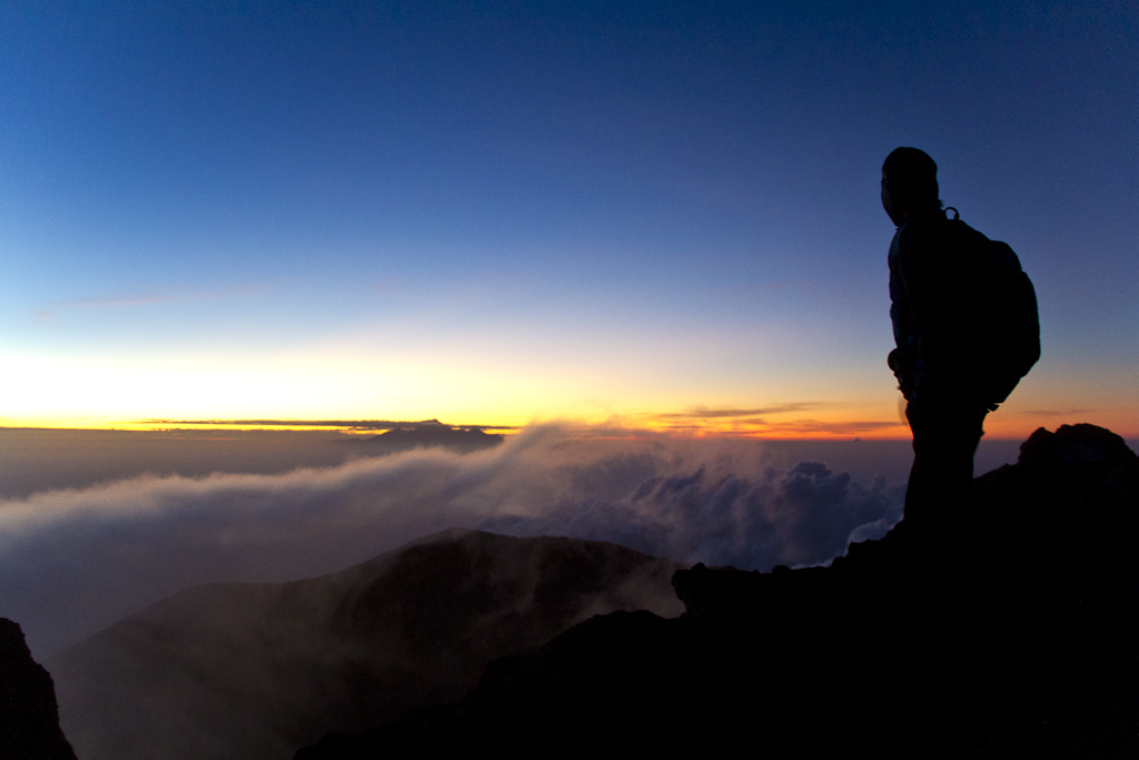 Ascension  du Mont Agung