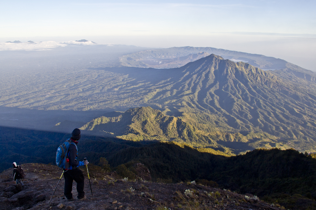 Ascension  du Mont Agung