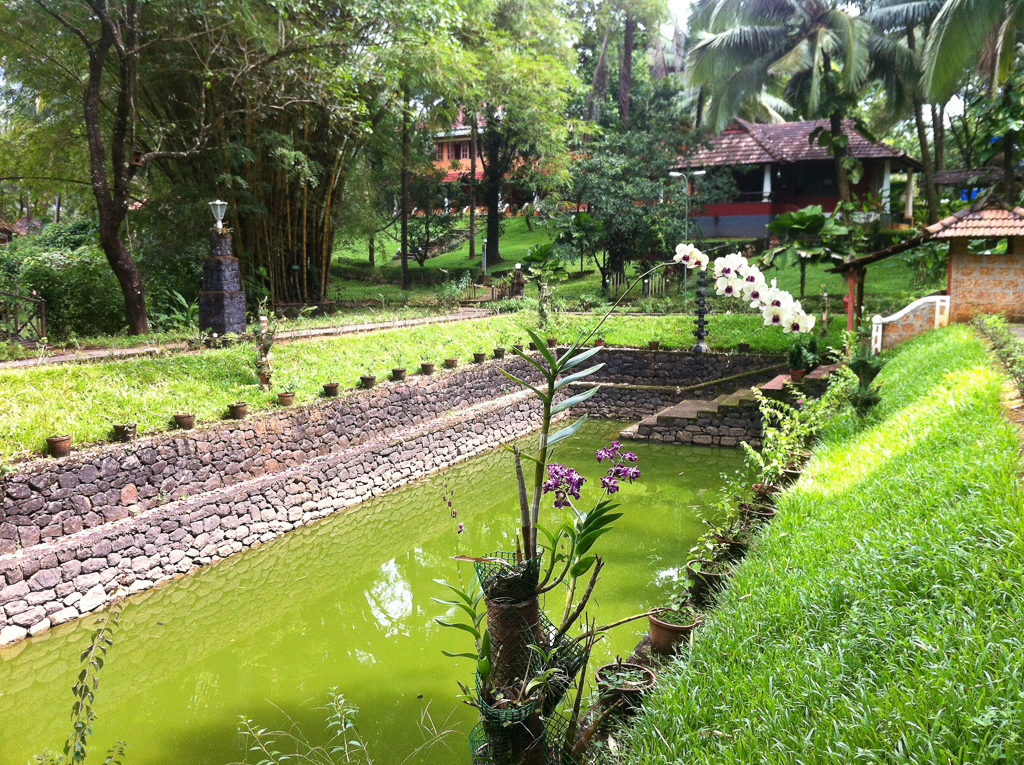 Parc paisible de l'Hôtel