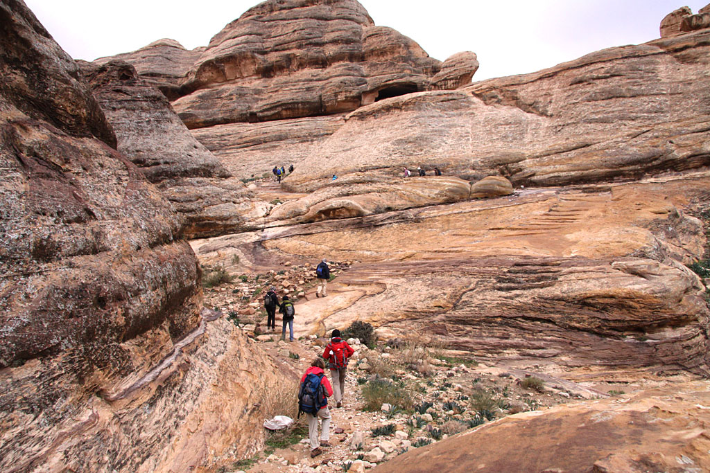 Incroyable couleur de la roche - La Jordanie ça se mérite !