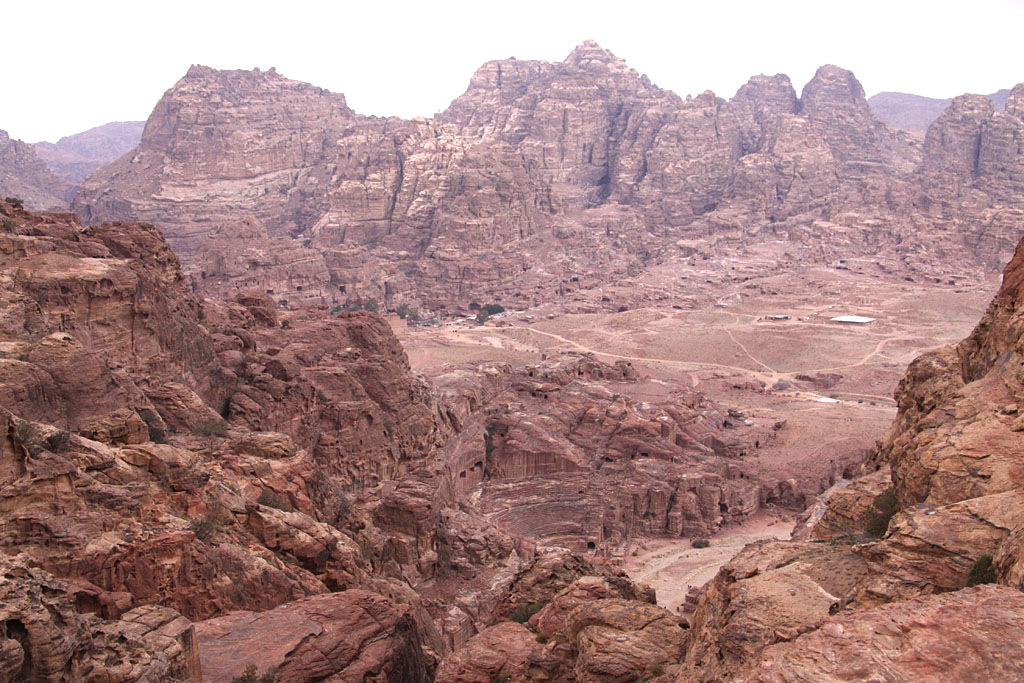 Incroyable couleur de la roche - La Jordanie ça se mérite !