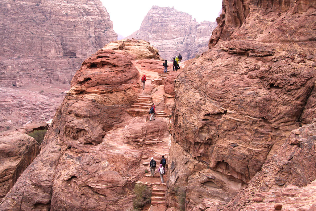 Incroyable couleur de la roche - La Jordanie ça se mérite !