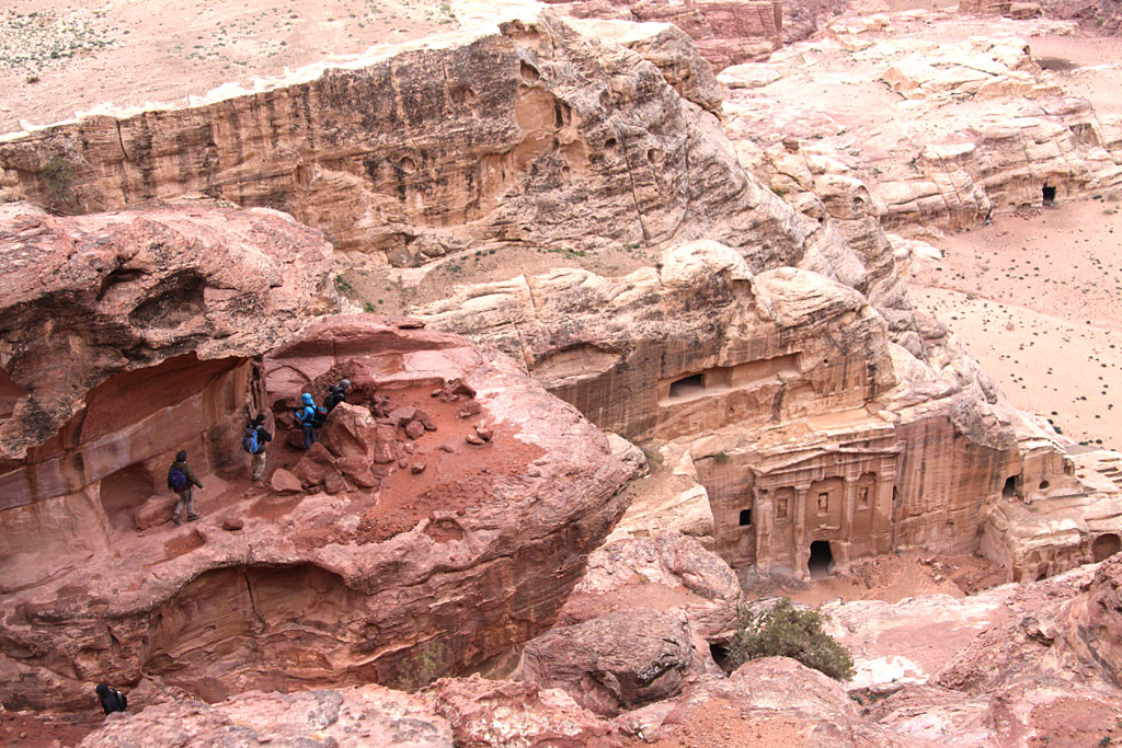 Incroyable couleur de la roche - La Jordanie ça se mérite !