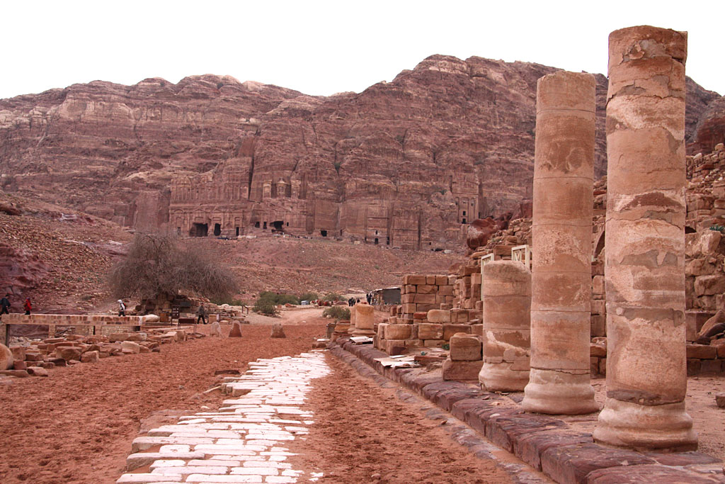 Incroyable couleur de la roche - La Jordanie ça se mérite !