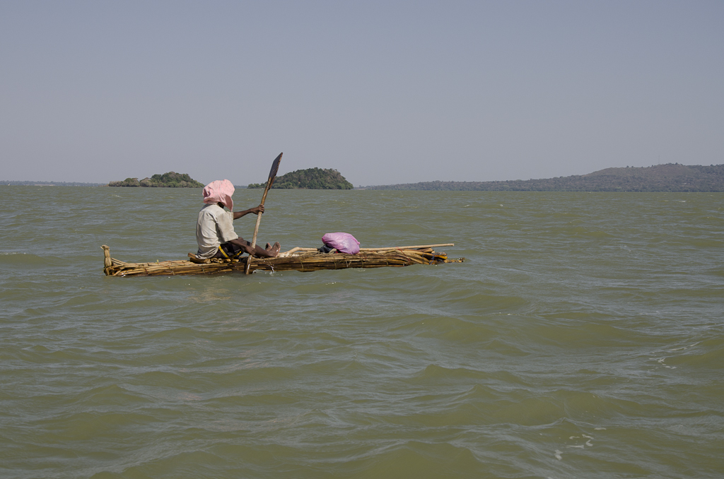 Tankwa (pirogue en papyrus) sur le lac Tana