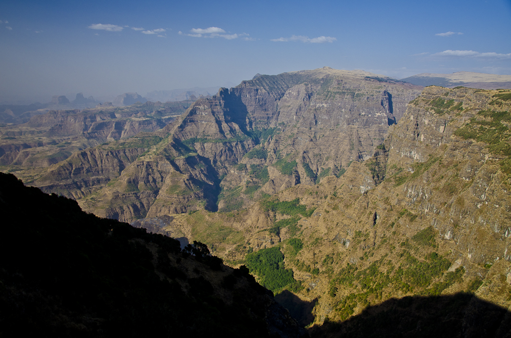 Montagnes du Simien, entre Sankaber et la cascade de Jinbar