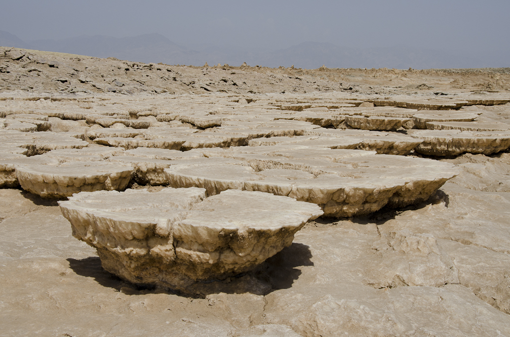 Formation de sel au Dallol