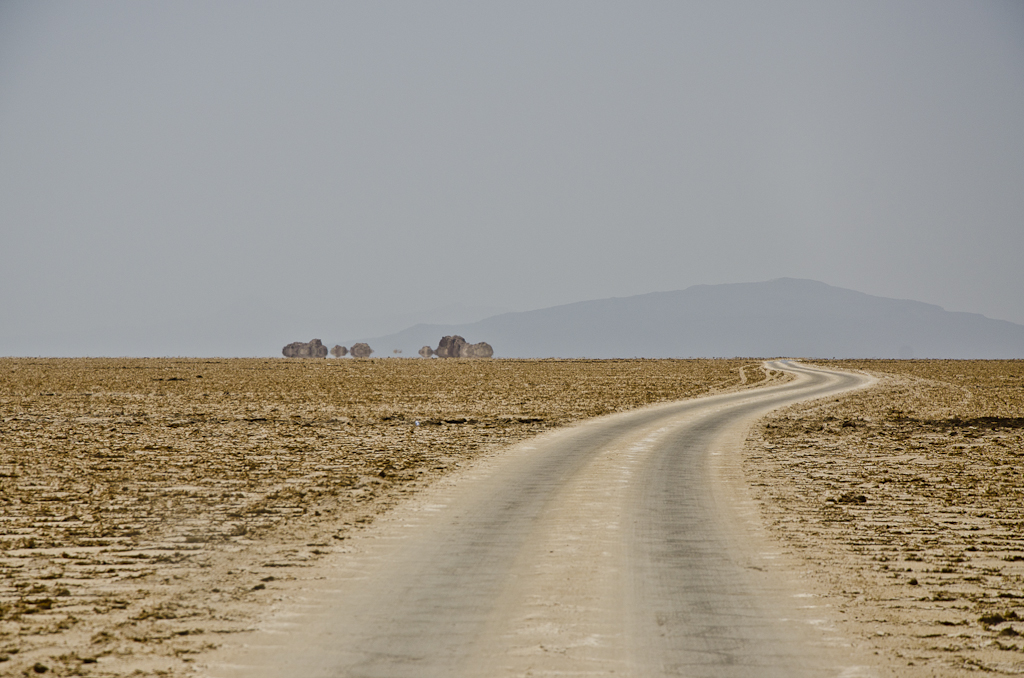 Piste en direction du Dallol