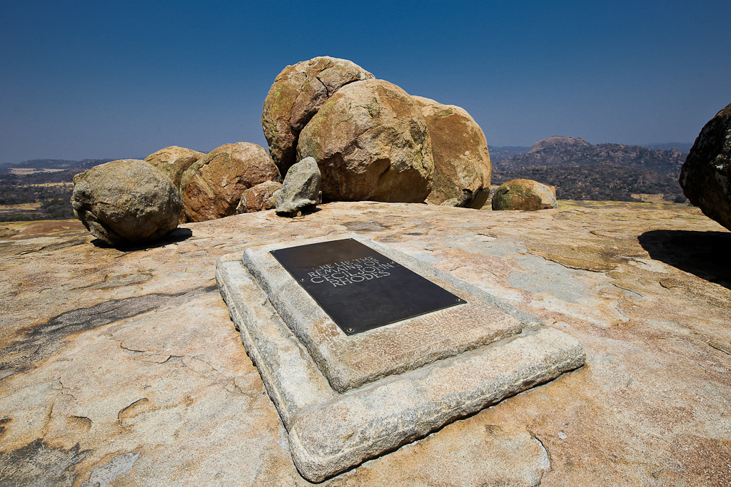 La tombe de Cecil Rhodes