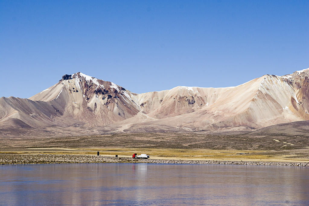 Viscachas, Parc de Lauca, Chili - Parc de Lauca, trek village Parinacota